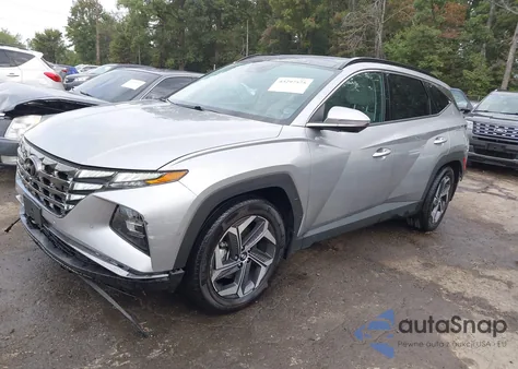 2023 Hyundai Tucson Hybrid Limited from USA, damaged, VIN KM8JECA12PU106866